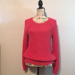 Knit sweatshirt